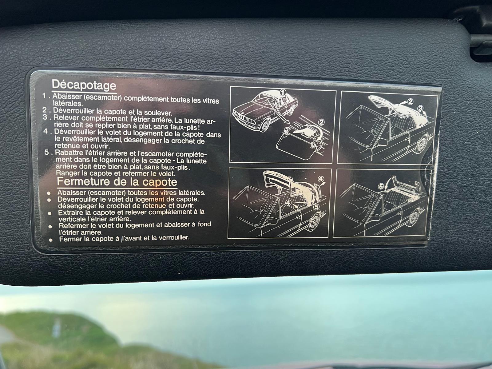 BMW 320i E30 PACK M3 ORIGINE FRANCAISE 1ère Main*ETAT EXCEPTIONNEL*