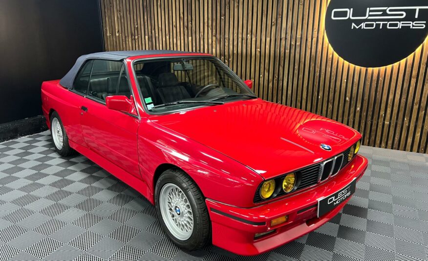 BMW 320i E30 PACK M3 ORIGINE FRANCAISE 1ère Main*ETAT EXCEPTIONNEL*