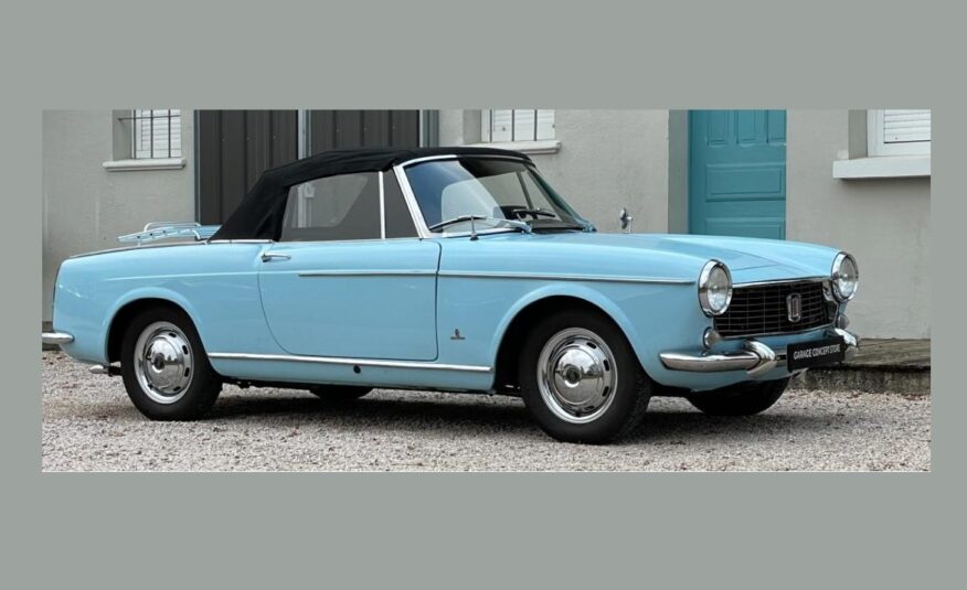 FIAT 1500 Cabriolet Pininfarina 1966-Entièrement restaurée-ETAT CONCOURS